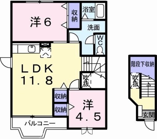 センチュリー２１　Ｅの物件間取画像